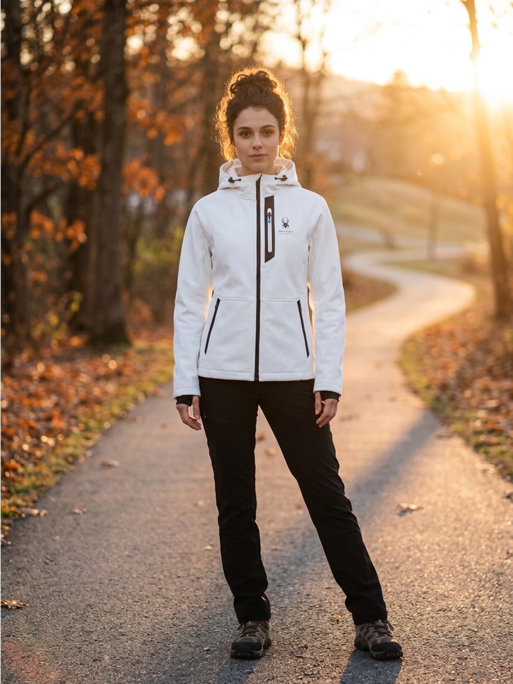 NWT Spyder Women’s Full Zip Soft Shell Hooded Jacket